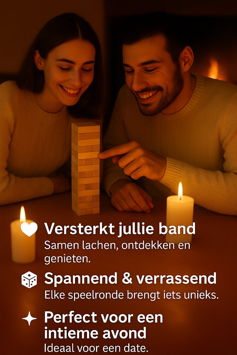 Romantisch Koppelspel Nederlands – Inclusief Blinddoek