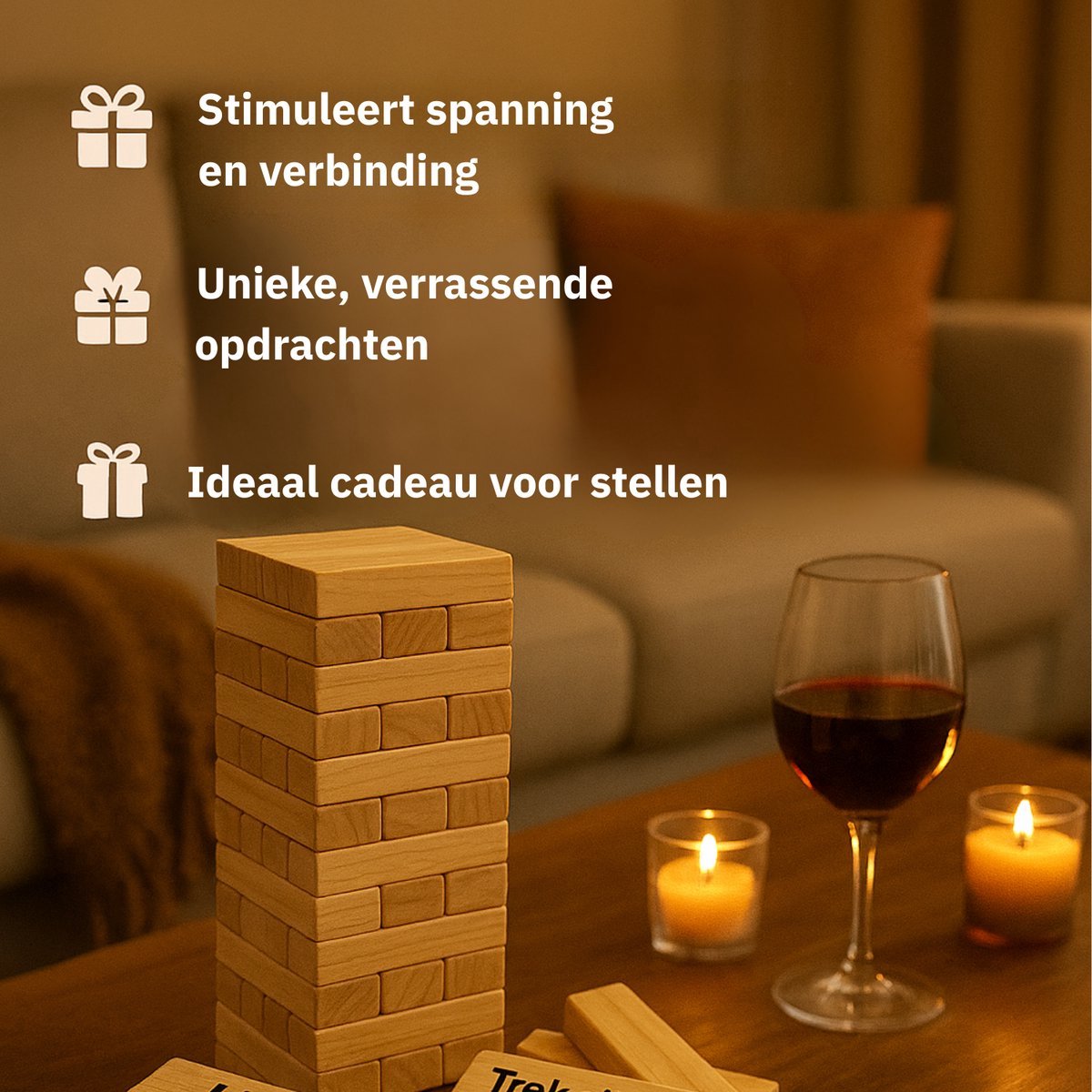 Romantisch Koppelspel Nederlands – Inclusief Blinddoek