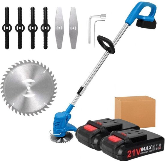 Onkruidborstel - Onkruidborstel Set  - Inclusief 2 accu's en oplaadkabel