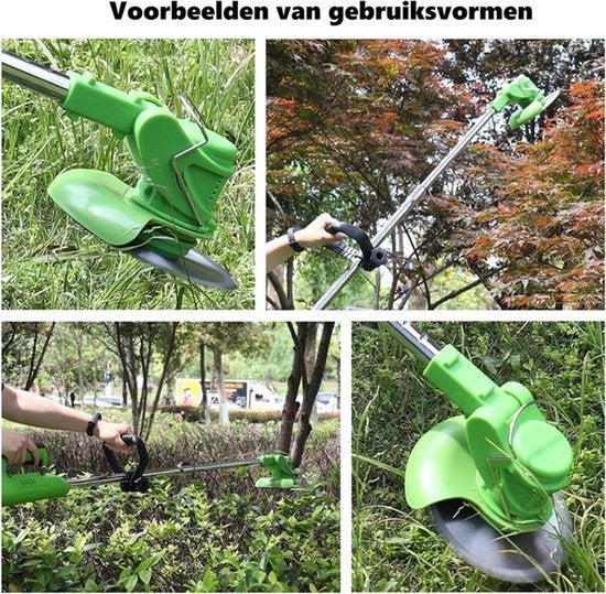 Onkruidborstel - Onkruidborstel Set  - Inclusief 2 accu's en oplaadkabel