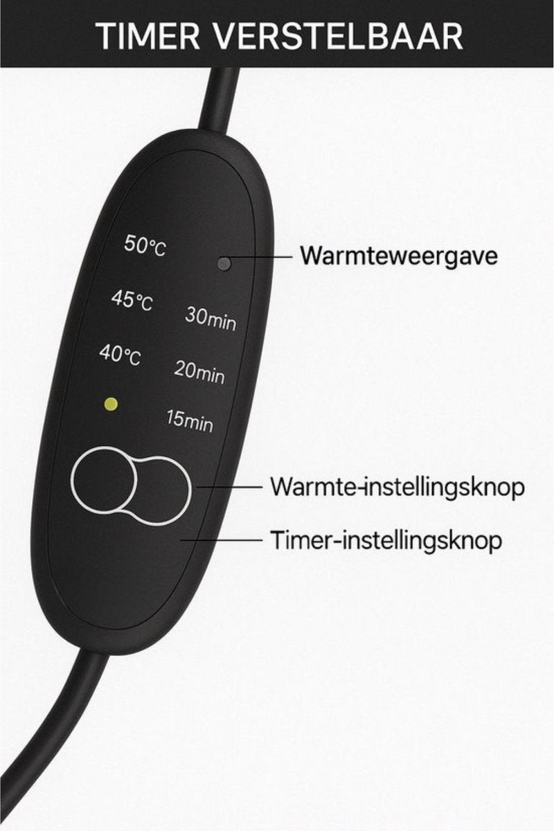 PD4U®  Verwarmd USB-elektrisch Oogmasker - Stoomkatoenen Masker voor Droge Ogen